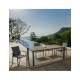 TAVOLO ALLUMINIO ELIAS 198X100 ANTRACITE