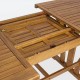 TAVOLO LEGNO ALLUNGABILE NOEMI OVALE 200