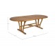 TAVOLO LEGNO ALLUNGABILE NOEMI OVALE 240