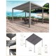 PERGOLA BIOCLIMATICA 3X4 ATENA GRIGIO