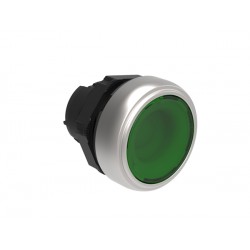 PULSANTE LUMINOSO RASATO VERDE LPCBL103