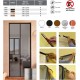 ZANZARIERA MAGNETIX PLUS 150X250 MARRONE