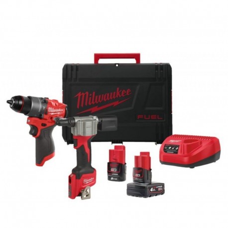 KIT MILWAUKEE 12V M12FPP2D-422X FUEL