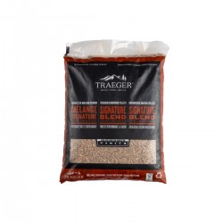PELLET DI LEGNO TRAEGER KG.9 MELO NATUR.