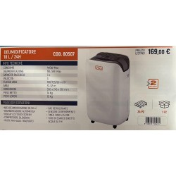 DEUMIDIFICATORE VINCO 18LT 440W