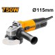 SMERIGLIATRICE INGCO 115mm 750W