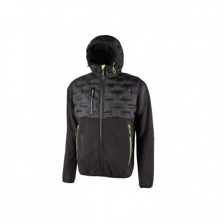 U-POWER GIACCA SPOCK BLACK CARBON TG.3XL