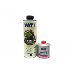 T-REX IVAT VERNICE GOFFRATA NERO 1L